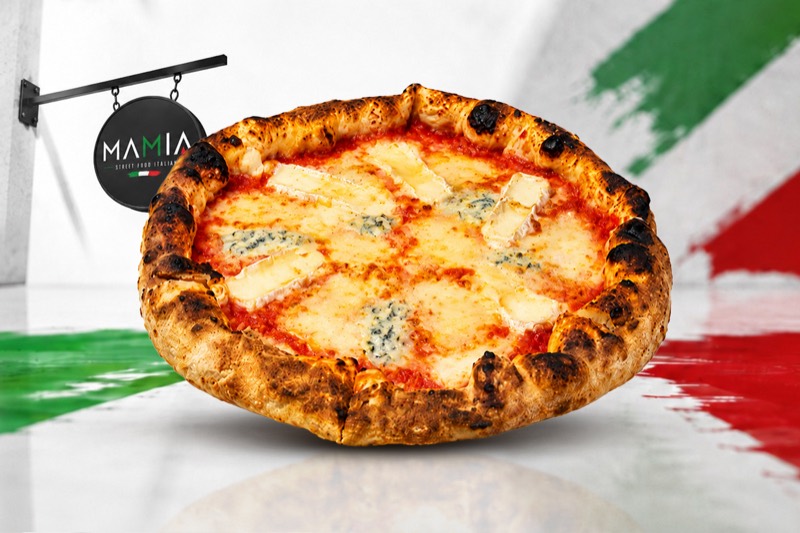 Pizza 4 Fromages Rouge